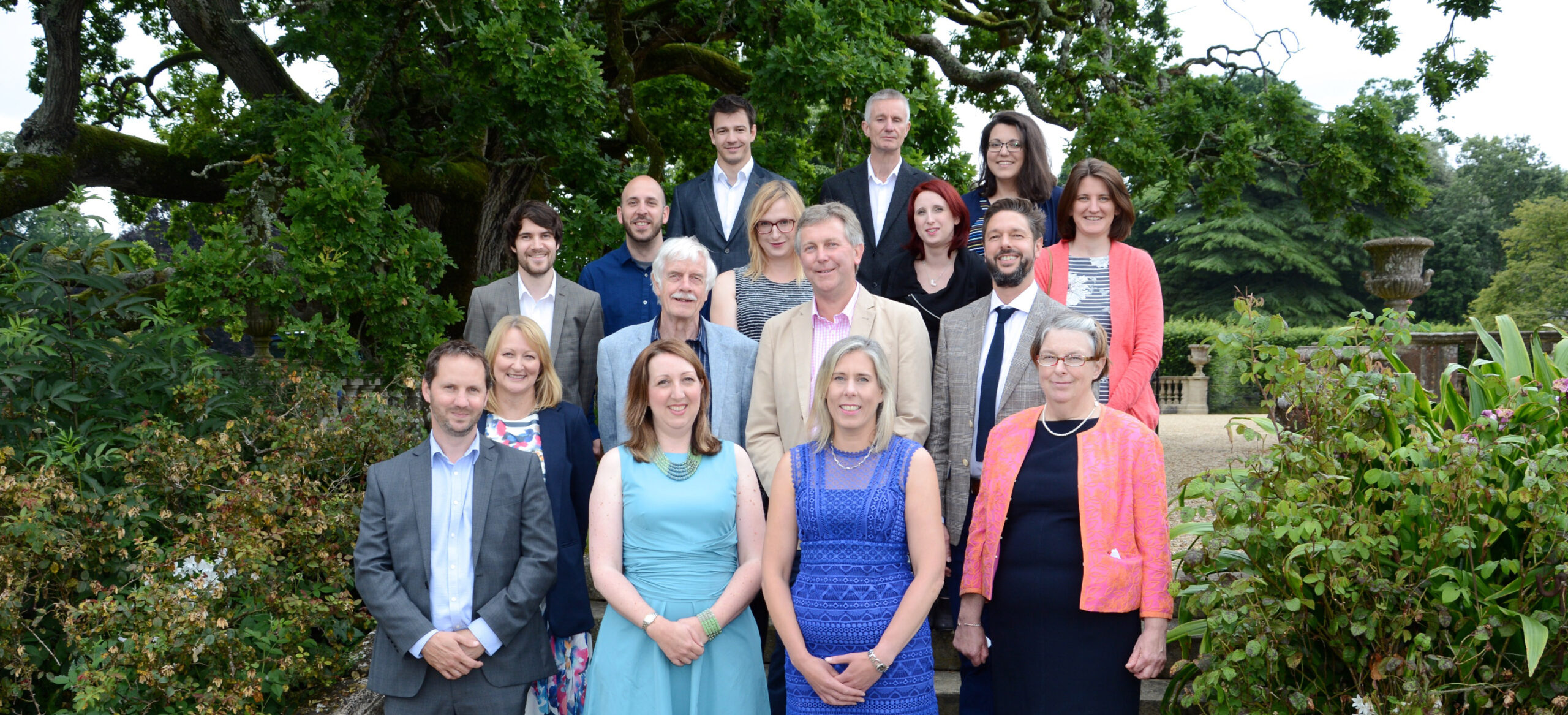 The staff of Williams Lester Architects at Somerley House