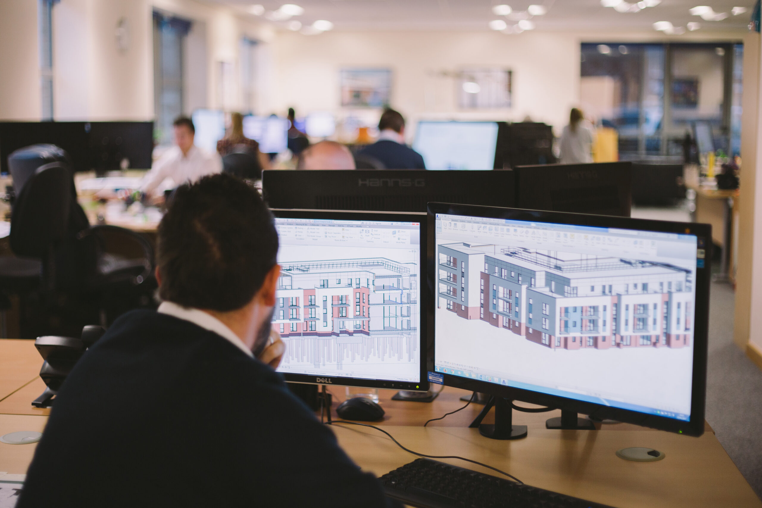 Architectural Technologist at work